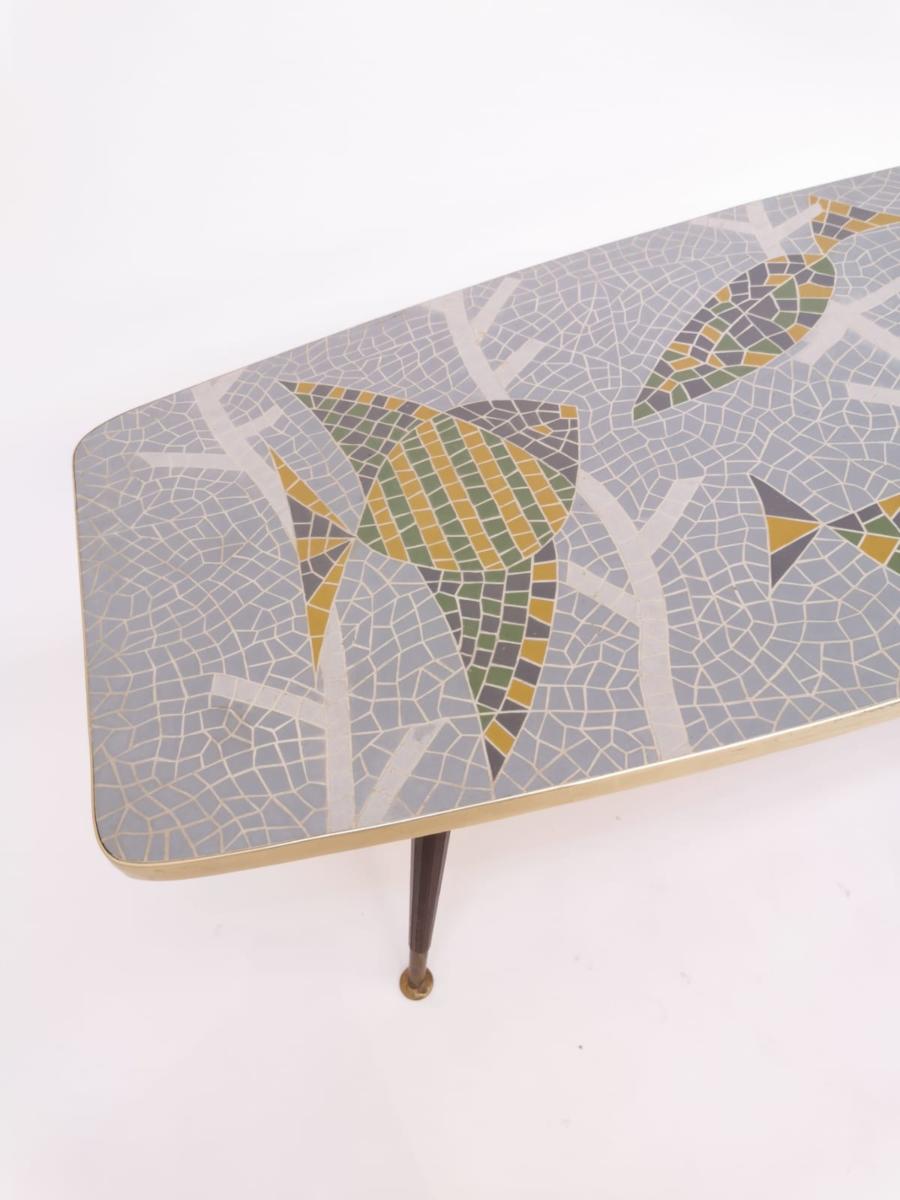 Mosaic coffee table