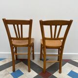 Pair of bistro chairs