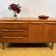 Mid Century Retro Vintage J.S. Sakol Teak Sideboard 1960Scandinavian Design