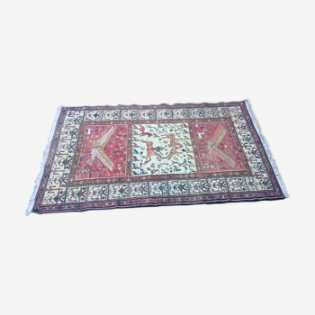 Authentique tapis persan Kilim 195x125