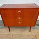 Commode pieds fuseaux vintage