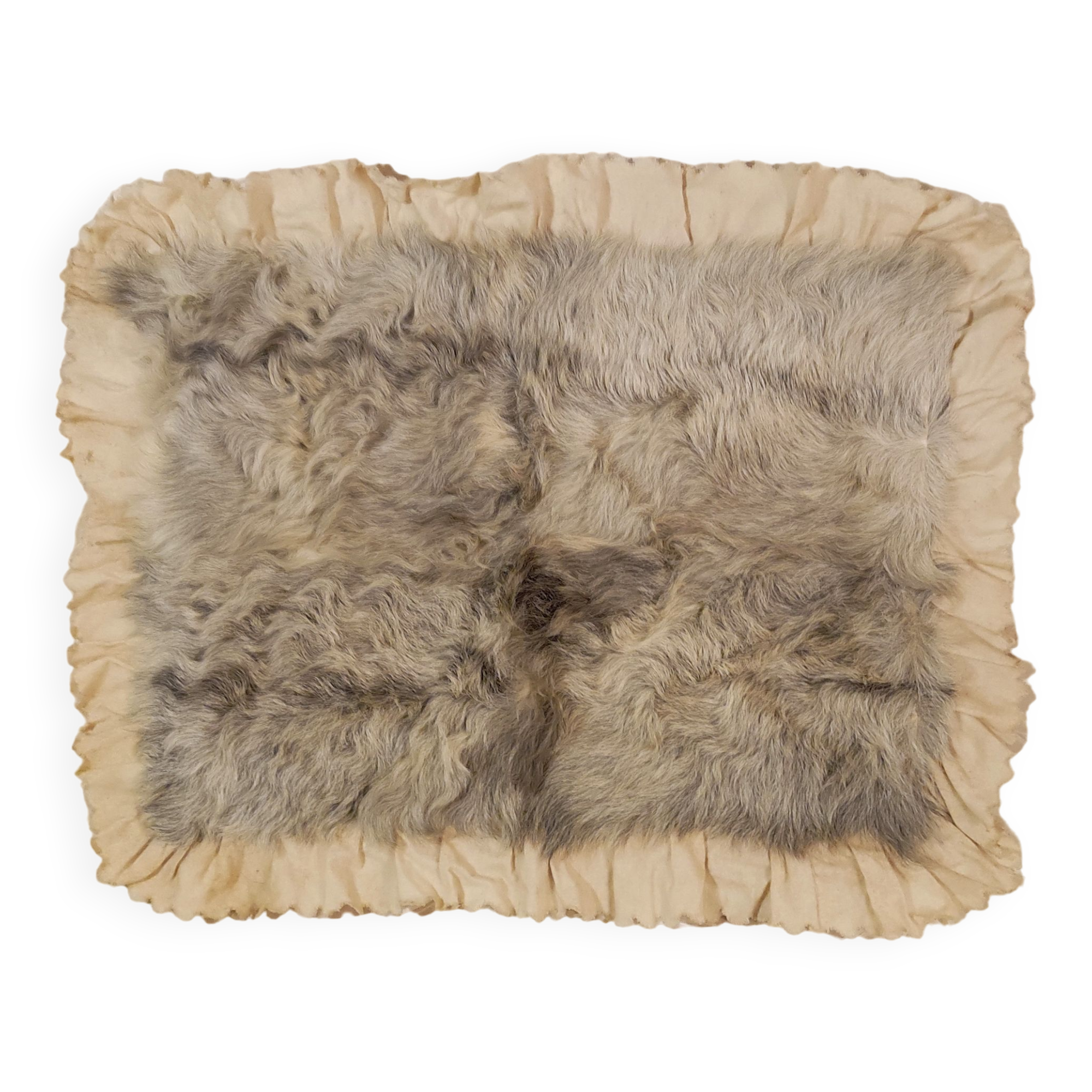 Old “cheap” fur baby blanket