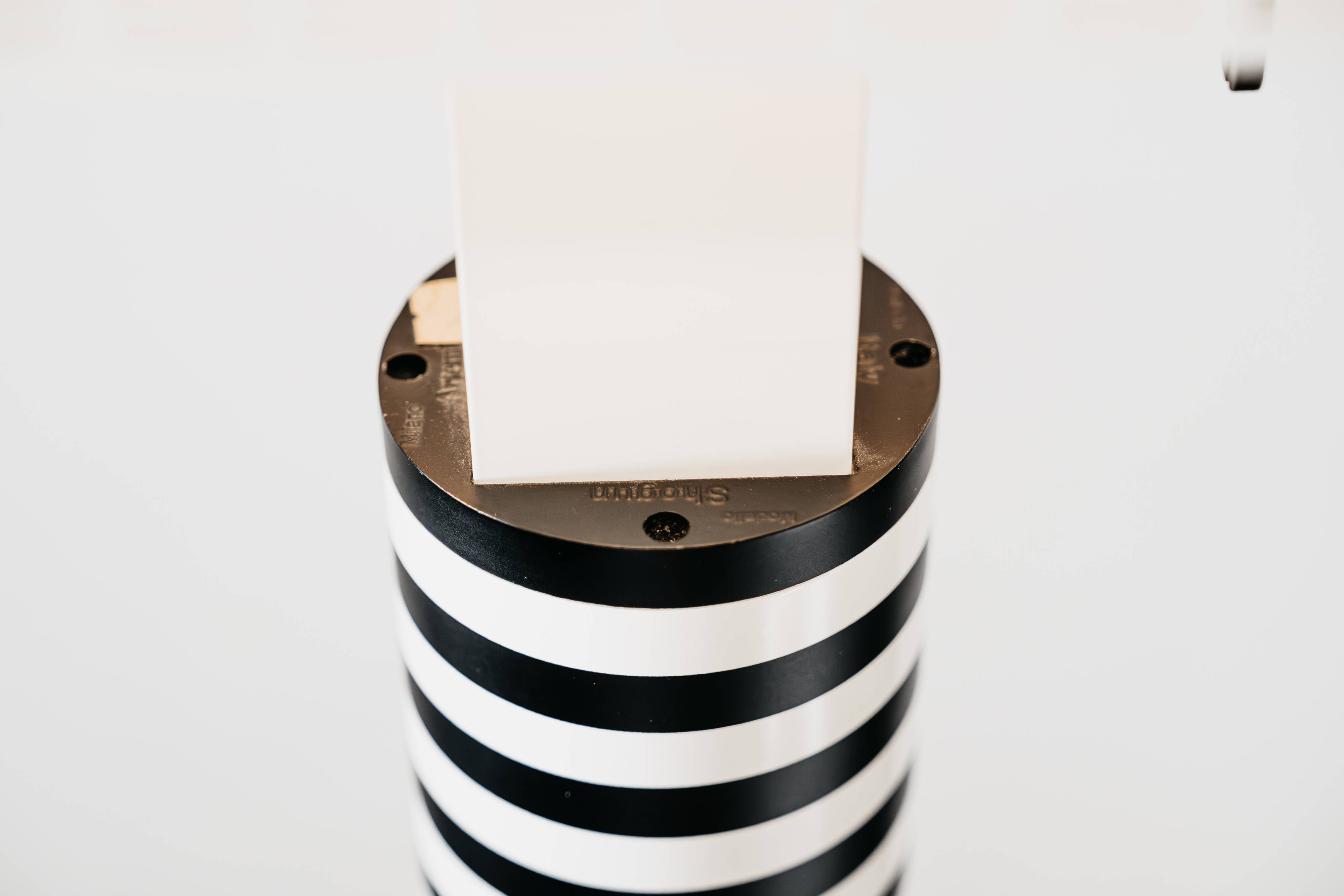 Shogun floor lamp 1986 by Mario Botta Artemide Modern Design