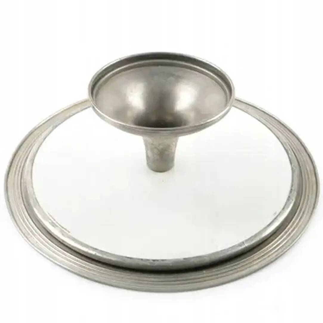 Secession cake stand, porcelain, silver-plated brass, Austria, early 20th century