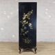 Vintage Chinese cabinet gold leaf / flowers and birds / bohemian