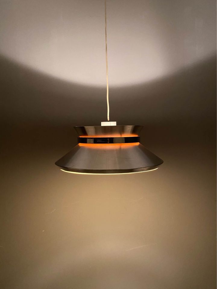 Lampe ronde vintage scandinave 60