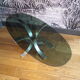 Table basse ovale 1970