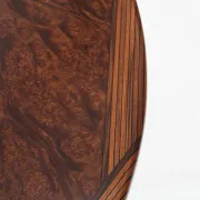 Mid-Century Afra And Tobia Scarpa Artona Italian DiningRoom Wood Table