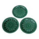 Sarreguemines ceramic bottle coaster