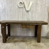 Vintage carpenter's workbench