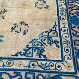 Tapis ancien chinois pékin fait main 194x260 cm