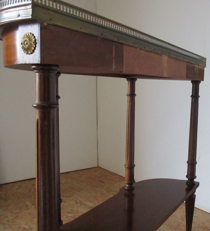 Console Style Louis XVI marble