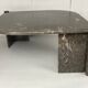 Italian marble teardrop coffee table, 1980s