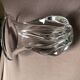 Transparent crystal vase