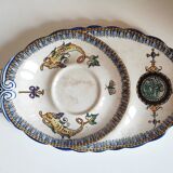 Gien plate, 19th century