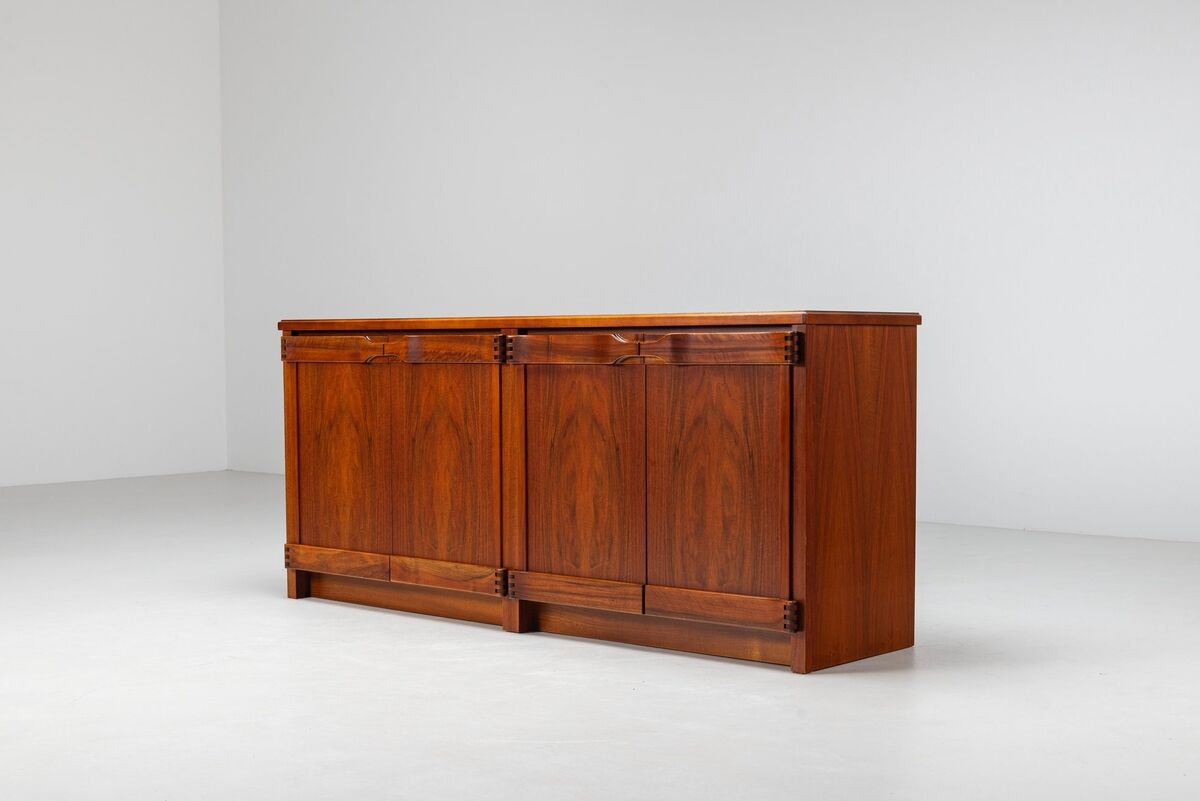 Franz Xaver sideboard in walnut Sproll Switzerland 1960