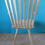 Pair of maple "Mikado" armchairs by J.Foersom and P.Hjort Lorenzen
