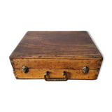 Old painter's case and palette