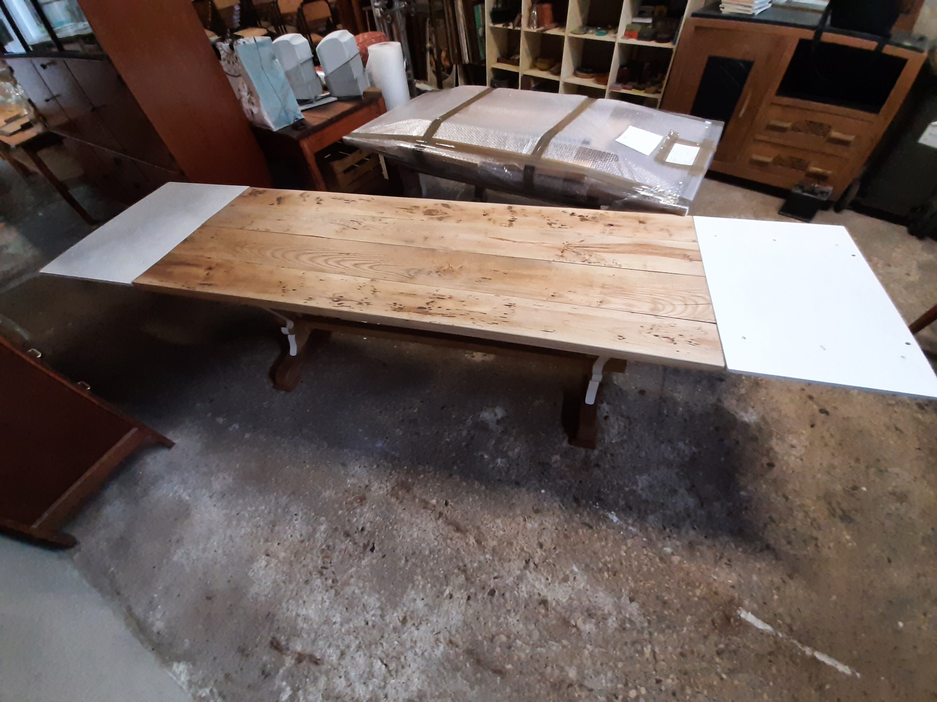 Table de ferme extensible