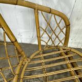 Rattan bench