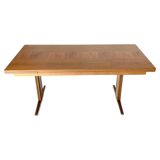 1970s extendible coffee table in scandinavian style