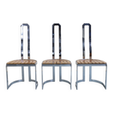 3x High Back Chair by Allmilmö, 1980s