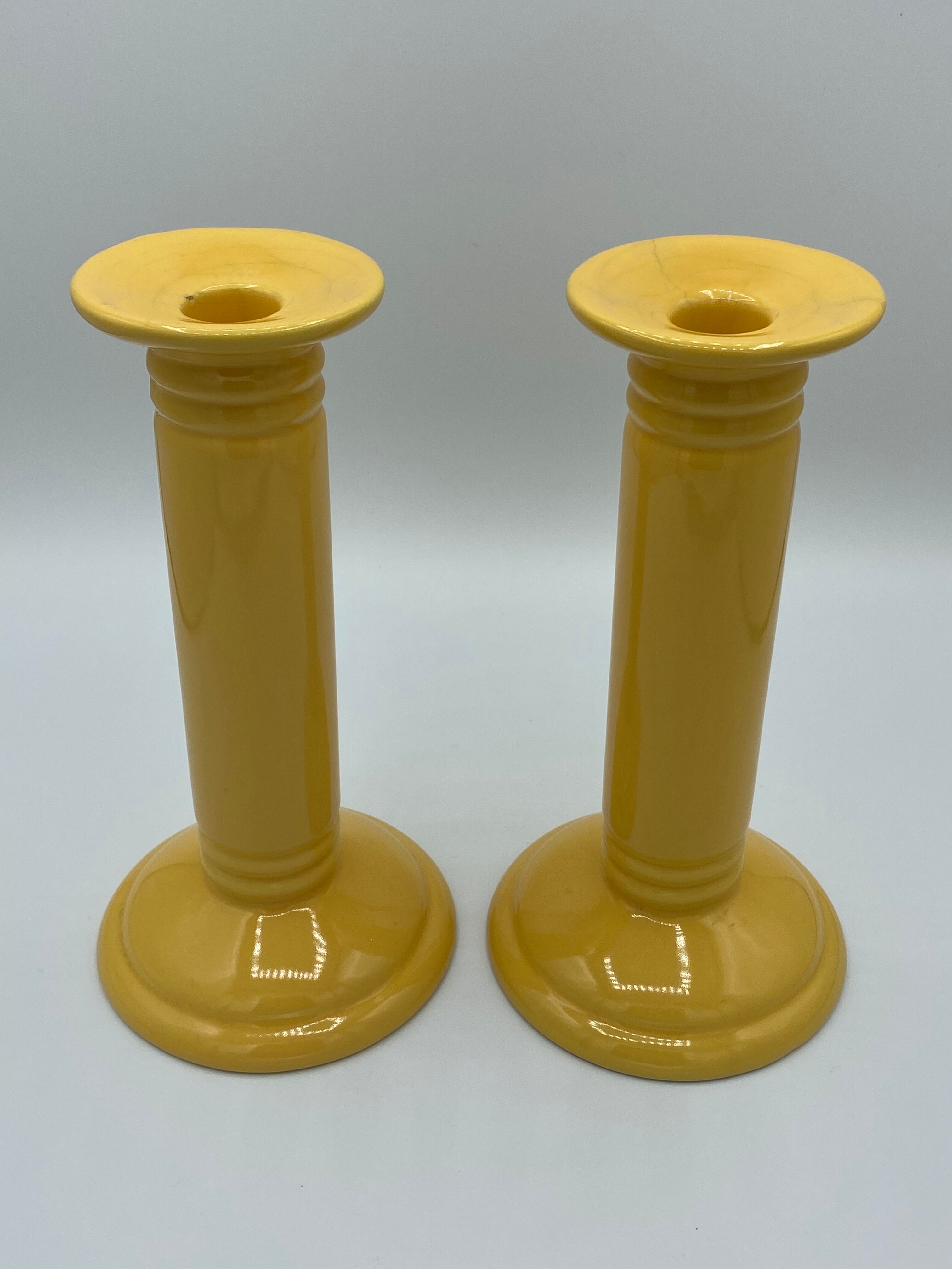 Ceramic candle holders