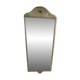 Miroir Grace suédois en étain avec décor d'étoiles en laiton, GAB Guldsmedsaktiebolaget/GAB.