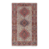 Tapis turc vintage fait main 120x193 cm