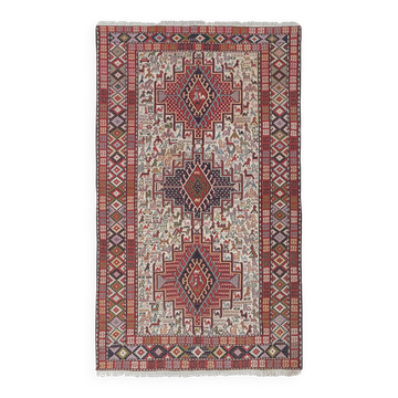 Tapis turc vintage fait main 120x193 cm