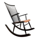 Fauteuil à bascule finlandais vintage par Varjosen Puunjalostus pour Uusikylä, 1960