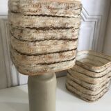 Pair of vintage lampshades 15x15