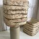 Paire d’abat-jours vintage 15x15