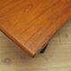 Teak sideboard, low Danish console, 1970s