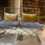 Pair of ring style armchairs