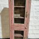 Pink showcase in Burmese teak