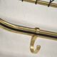 Vintage train coat rack