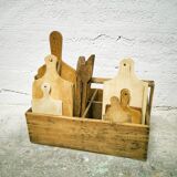 Wooden toolbox