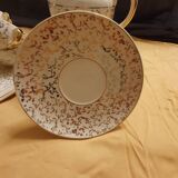 Old Villeroy and Boch gold coffee and dessert service, complete set