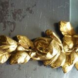 Pediment, gilded bronze, ornament for mirror, piece of furniture, signed Jacquet Grelier