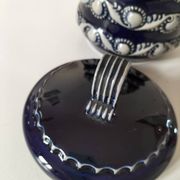 Pot en grès émaillé bleu RM Stein – Reinhold Merkelbach, années 60