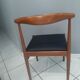 Suite of 6 chairs in Teck Denmark K.S vintage 1960