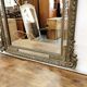 Ancient mirror 116 x 82 Napoleon III wood and gilded stucco