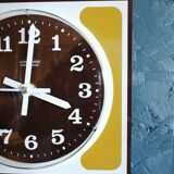 Vintage clock, wall clock "Junghans Café Ocre"