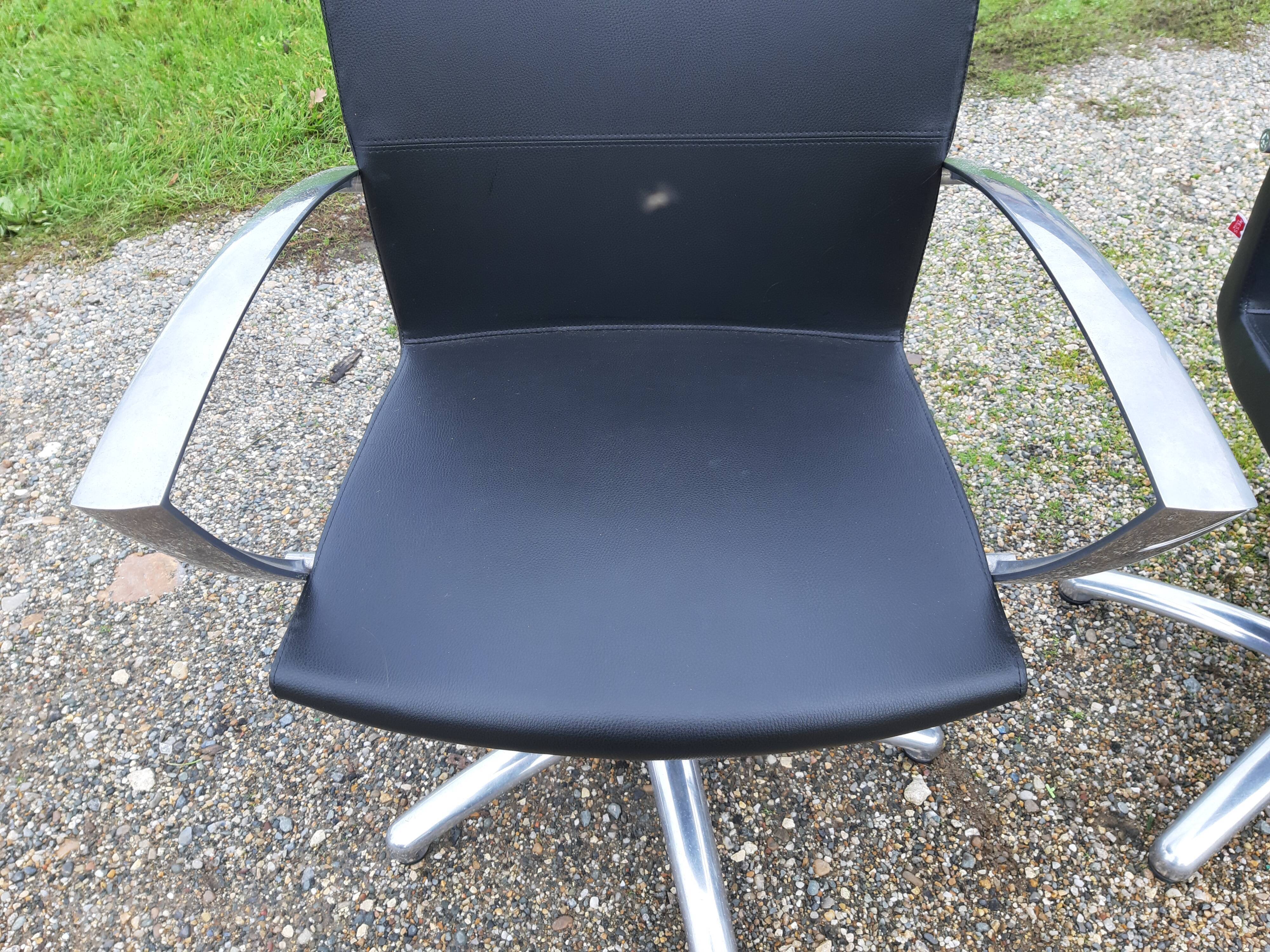 Pair of vintage hairdresser chairs