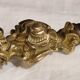 Bronze Gilt and Iron Fireplace Tool Set from the 19th Century