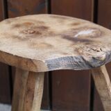 Brutalist tripod stool