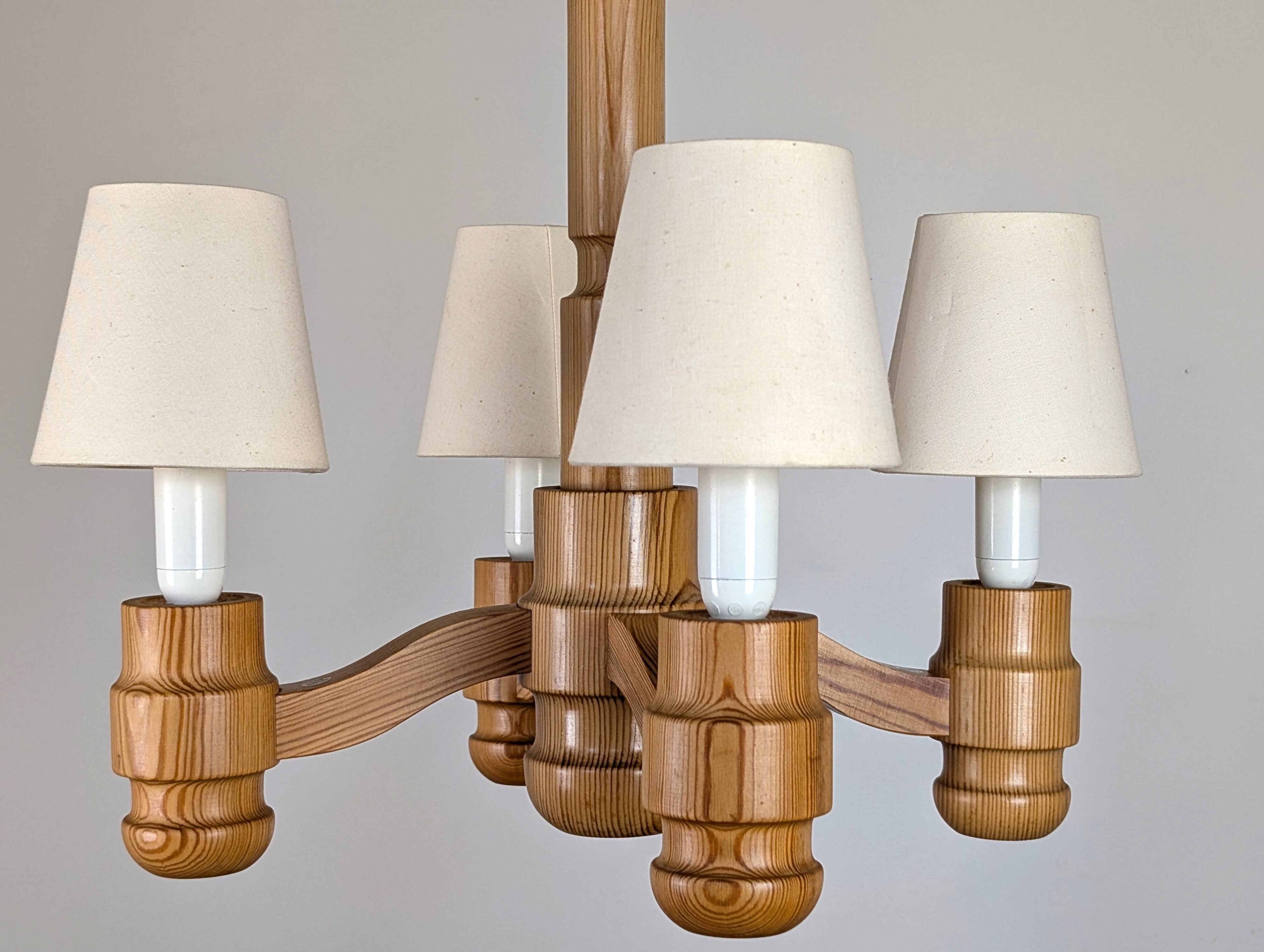 Pine chandelier