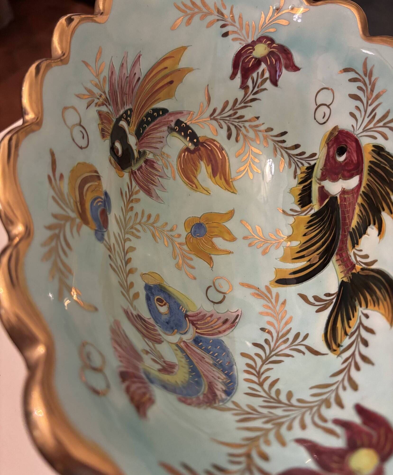 Large vintage ceramic bowl / centrepiece - Cerdazur Monaco
