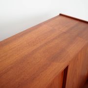 Teak highboard, Danish design, 1960s, production: Denmark